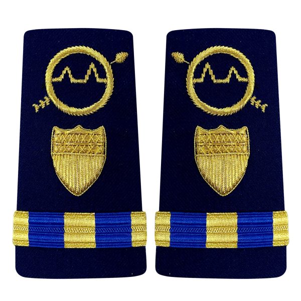 Coast Guard Shoulder Board: Enhanced Warrant Officer 3 Operations Systems - Female Cheap