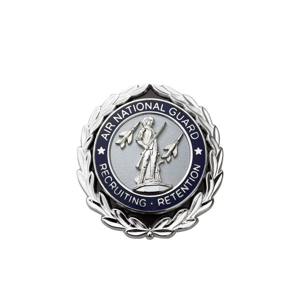 Air Force Identification Badge - Miniature: Air National Guard Basic Recruiting & Retention For Discount