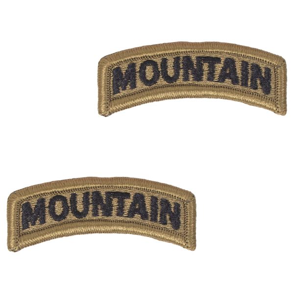 Army Tab: Mountain - embroidered on OCP on Sale