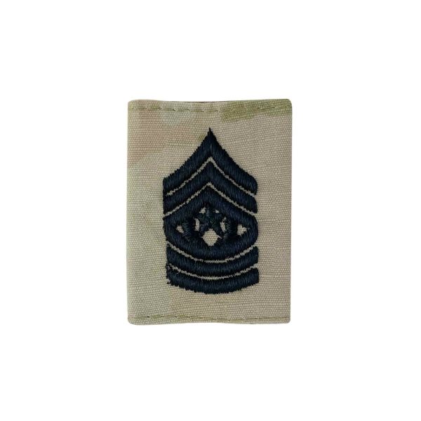 Army Gortex Rank: Command Sergeant Major - OCP jacket tab Cheap