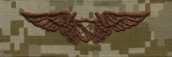 Navy Embroidered Badge: N.F.O. Astronaut - Desert Digital Online now