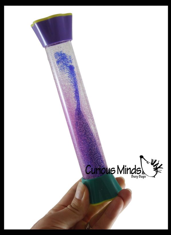 NEW - 3 Styles of Liquid Dripping Stick Timer Drip Down and Float Up - Calm Down Jar - Soothing and Calming Motion - Liquid Timer Sensory Office Desk Toy - Visual Stimulation Sale - Image 5