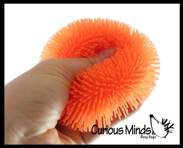 NEW - Hairy Textured Super Amazing Soft Doh Filled Stretch Ball - Ultra Squishy and Moldable Dough Relaxing Sensory Fidget Stress Toy For Sale