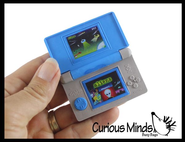 NEW - Folding Video Game Console Theme Erasers - Novelty and Functional Adorable Eraser Novelty Treasure Prize, School Classroom Supply, - Party Favor Online Sale - Image 2